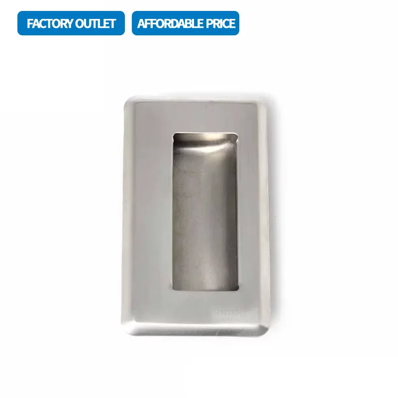 

304 Stainless Steel Built-In Concealed Invisible Handle Industrial Cabinet Door File Cabinet Concealed Handle