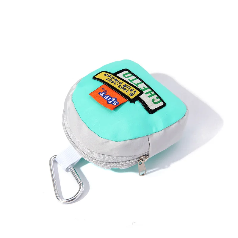 Porte-monnaie Hip Hop avec câble USB pour garçons et filles, mini porte-monnaie à fermeture éclair, sac à clés, cadeau d'anniversaire, tendance créative