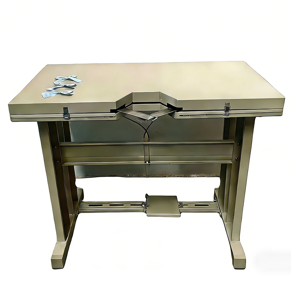 Semi-automatic Mechanical Textiles Knotting Machine Upper Clothing Tie Bow Underwear Adjustment Easy Operate Paper Cartons