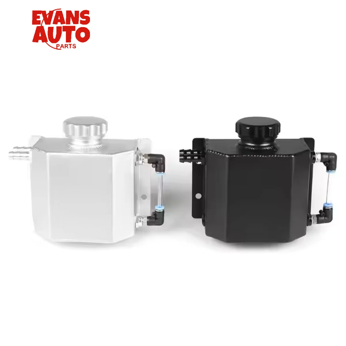 

Universal 1L Aluminum Car Engine Oil Catch Can Reservoir Coolant Tank