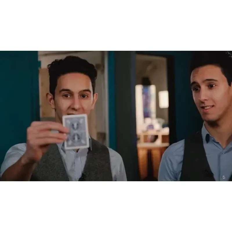 MAGiX Cardex بواسطة Les French Twins Card الخدع السحرية عن قرب أوهام شارع ماجيا السحرة الحيل الدعائم
