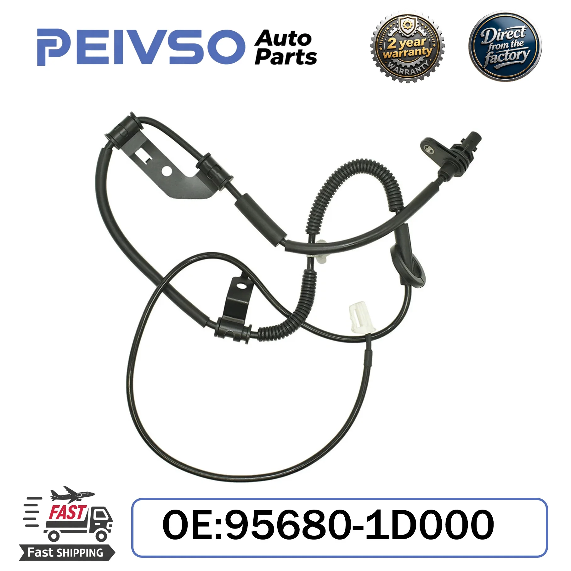 

95680-1D000 New High Quality ABS Wheel Speed Sensor Rear Left for 2007-2010 Kia Rondo 2.4 2.7L