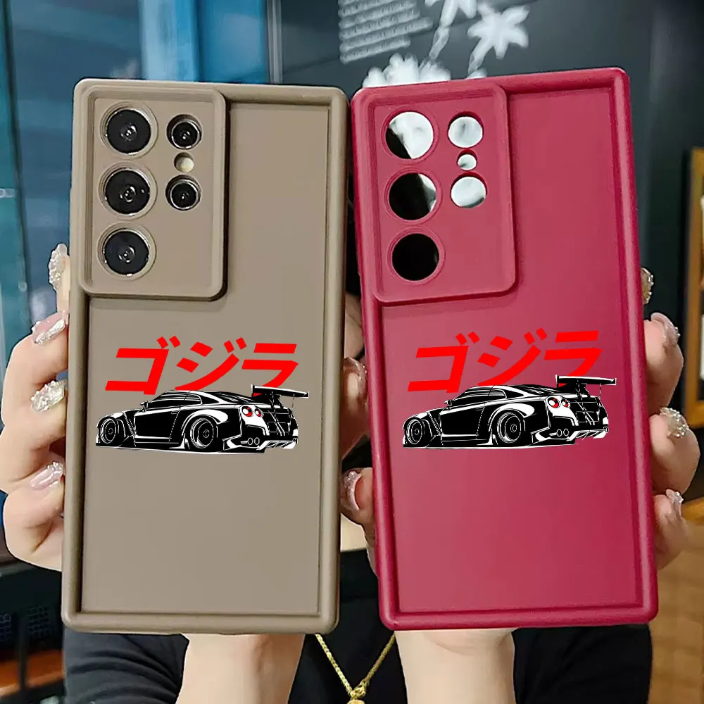 Phone Case For Samsung Galaxy S21 S22 S23 S24 FE S25  S26 Ultra 4G 5G Plus + Soft Soft Protective Cover Dream Car