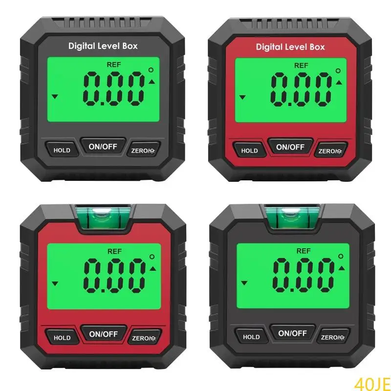 

40JE 3 In 1 Digital Level Protractor Inclinometer Gauge for w/ Backlit LCD Disp