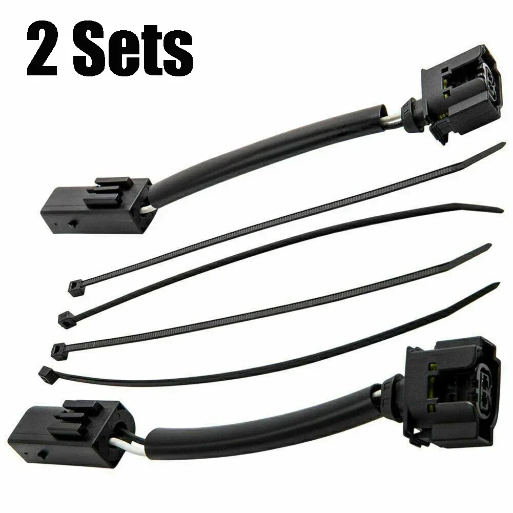 2pcs Camshaft Magnet Wiring Harness Cable Plug Black Plastic For Mercedes For Benz OM271 W203 W204 C209 A2711502733 2711502733