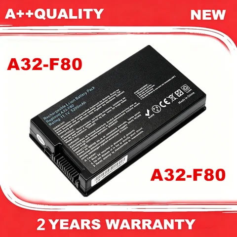 Laptop Battery For ASUS F80 N60 X82 N60D X82C F80s N60Dp X82CR F81 N60W X82L F81E N60WT
