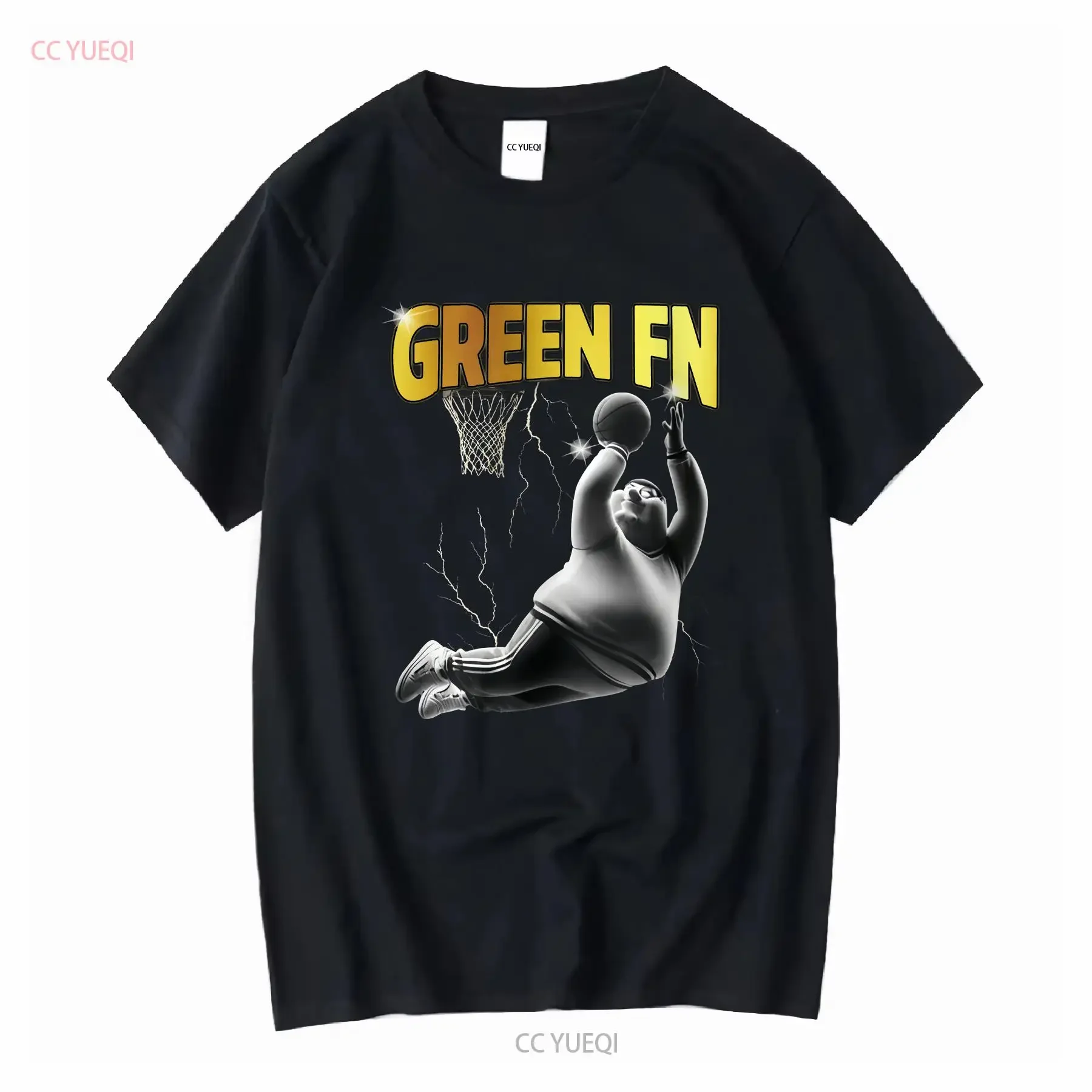 Camiseta verde fn peter griffin meme, regalo para él, baloncesto vintage, manga larga o corta, vintage, lavada, suave, ligeramente para hombre