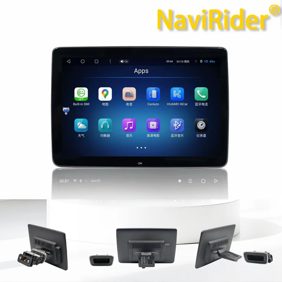 14“ 1080P Car Headrest Monitor For Mercedes Benz ML Vito V260 GLS GLE G S E Class WIFI/Bluetooth/HDMI/Airplay Movie Video Playe
