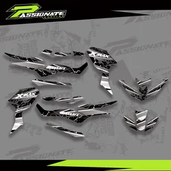 For Yamaha X-Max 300 X-Max 400 Scooter Vinyl Decal Decals Graphics Sticker Kit for XMAX 300 400 2017 2018 2019 2020 2021 2022
