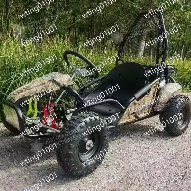 Go Kart Upgradeable Track Model Modified Nail Tires Universal for Ice Land and Road