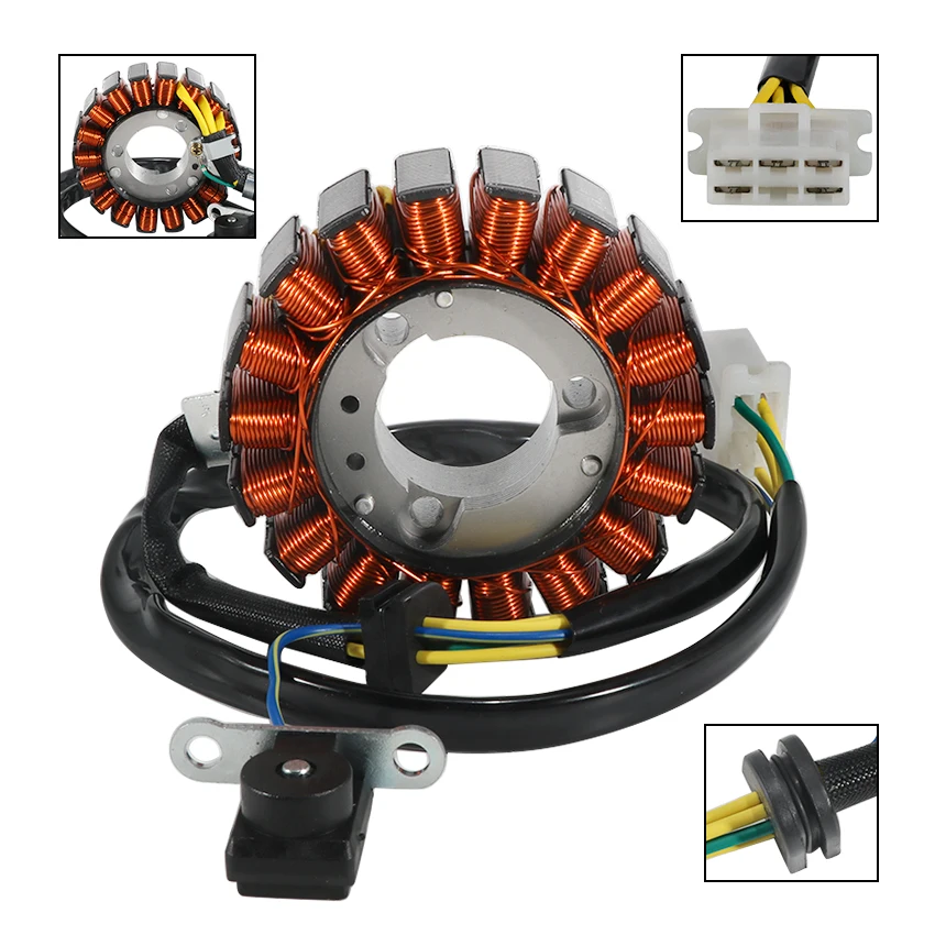 

Motorcycle Stator Magneto Generator Coil For Honda FES125 Pantheon 1998-2002 FES150 Pantheon 1998-2002 OEM:31120-KFF-901