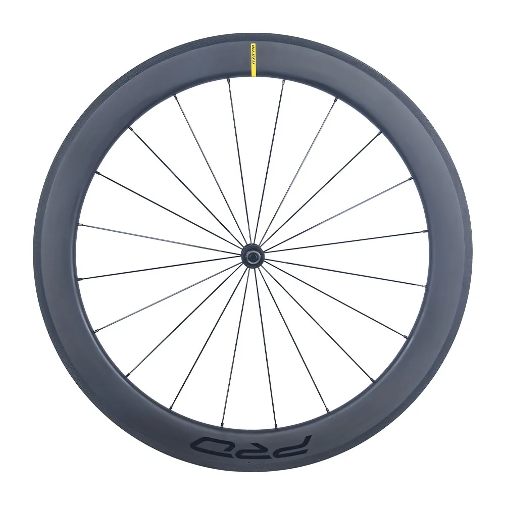 

700C 36T 54T Ratchet Carbon Wheels V Brake Road Bike 38 50 60 88mm Depth 25mm Width Clincher Tubeless Rim brake road wheelst