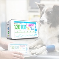 Handheld Monitor Touch Screen Pet Hospital Monitor Multiparameter Professional Blood Pressure Monitor For Veterinary Animal