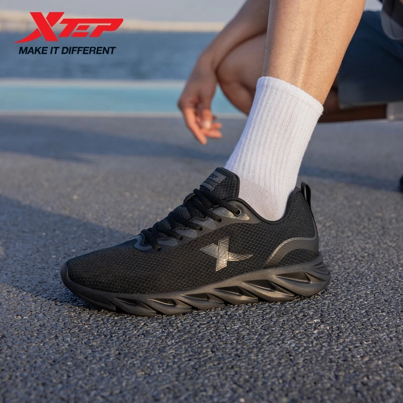 Xtep Running Shoes For Men  2021 Summer Lightweight Men's Sports Shoes Cushioning Jogging Breathable Sneakers 879219110037