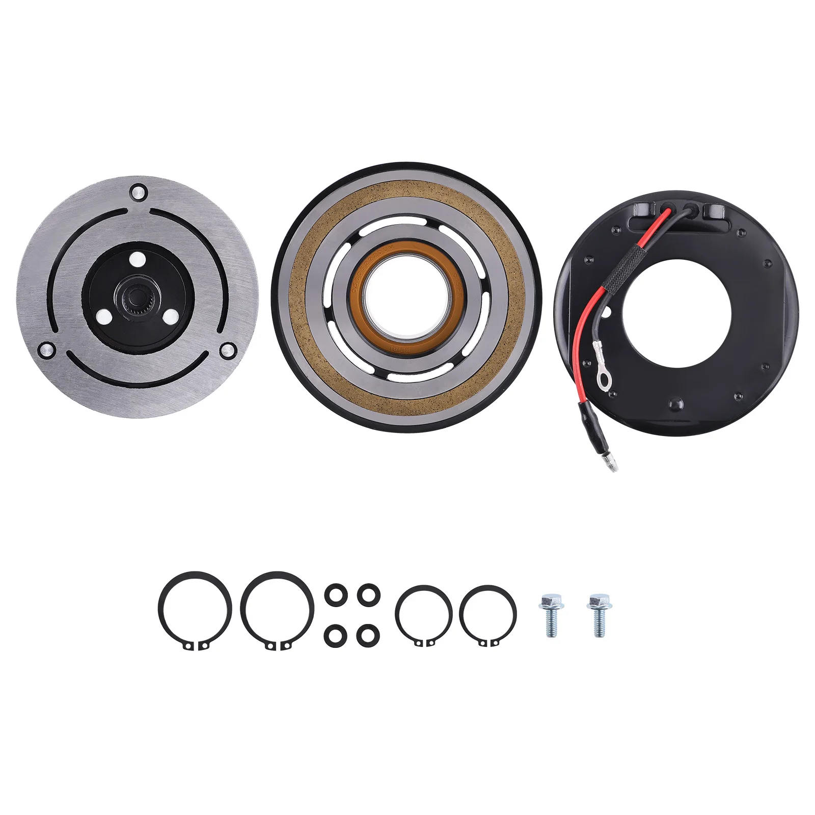 ZESTAW SPRZĘGŁA KOMPRESORA KLIMATYZACJI, KOŁO PASOWE, CEWKA DO Toyota Tacoma 2.7L 3.5L 2016 - 2020