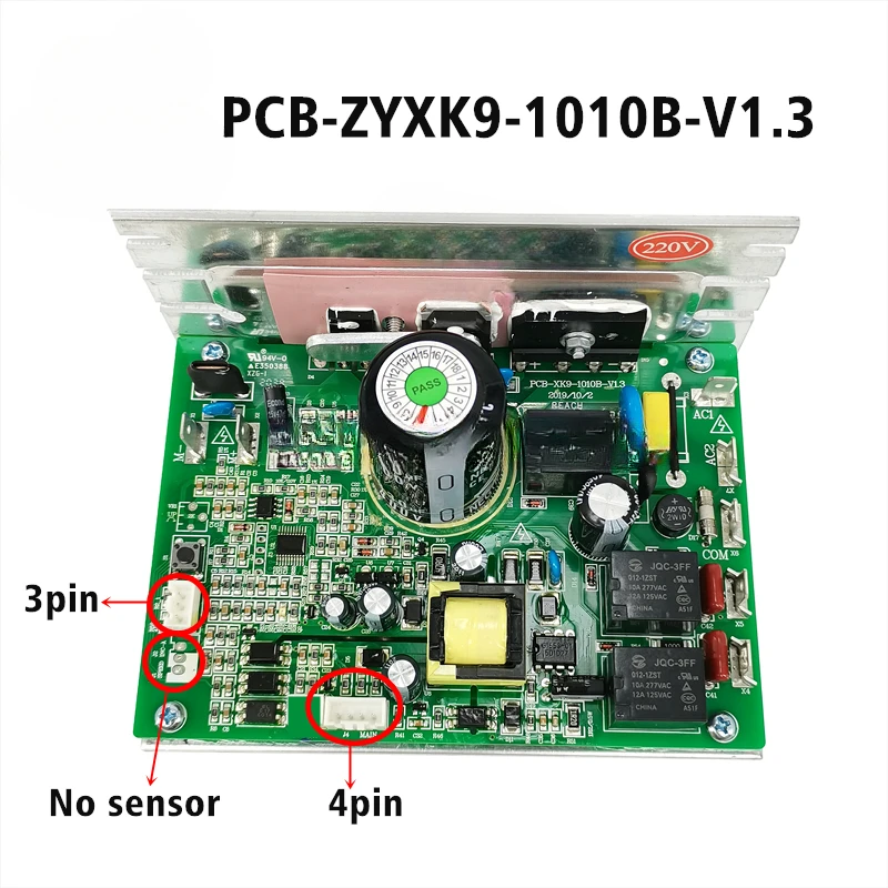 PCB-ZYXK9-1010-V1.2 Treadmill Motor Controller Control Boa PCB-XK9-1010B-V1.3 Motherboard ZYXK9 Power supply board Circuit board