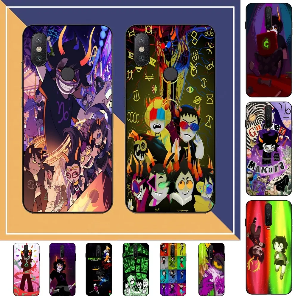 H-Homestuck T-Trolls Phone Case For Redmi Note 4 X 5 A 6 7 8 T 9 9S 10 11 11S 11Epro Poco M3 Pro