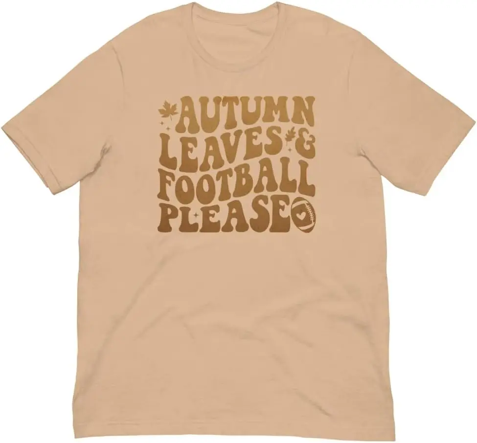 Autumn leaves Unisex T-shirt Male and female couples Summer short  Casual cotton new fashion comfortable clothing