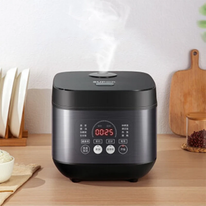 4L وعاء طبخ الأرز الكهربائي المنزلية الذكية متعددة الوظائف حساء الأرز ماكينة طهي غير عصا بطانة ل 2-11 شخص