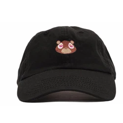 Ye Bear Dad Baseball Cap Unisex Snapback Hip Hop Style Summer Hat For Men Women