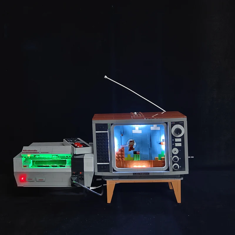 LED Light Set For 71374 Nintendo Entertainment System MOC Lighting Kit (NOT Include The Model Bricks)