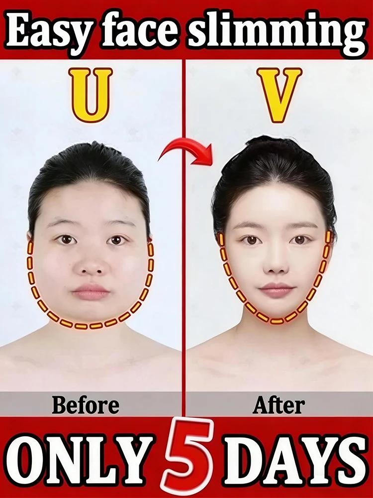 

Моментальный лифтинг-пластырь для лица, 40 шт., невидимый, V-образный, для коррекции овала лица, удаления двойного подбородка, быстрое осветление