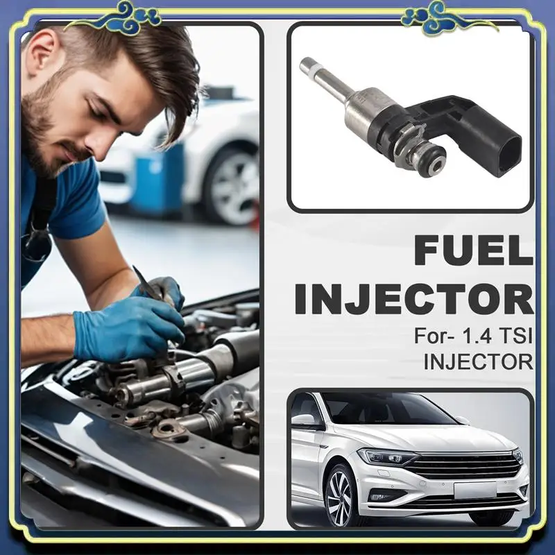 

AU16-1Pc Fuel Injector For- 1.4 TSI CAV Cava CAX 03C906036M 03C906036F