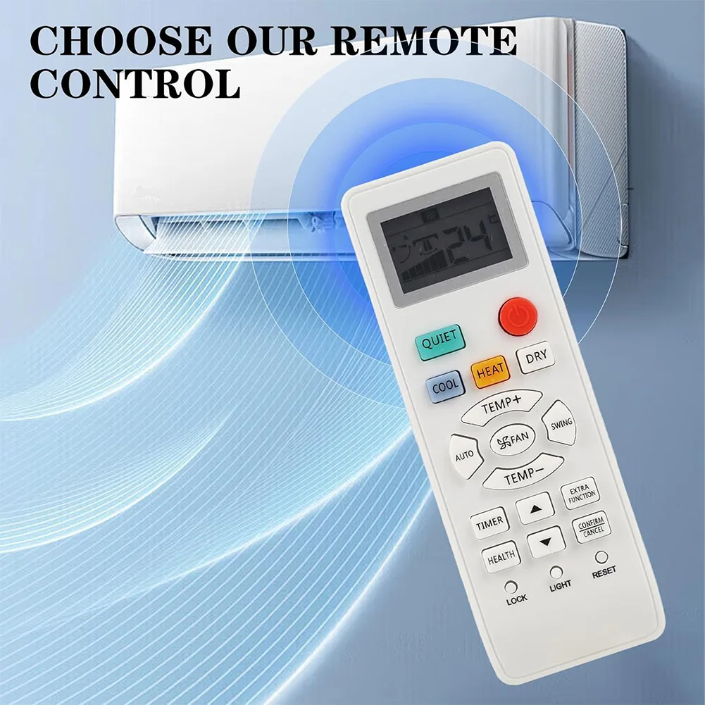 Functional OEM Style Replacement Remote for Haier YR-HD01 YL-HD04 YR-HD06 YL-HD02 HA-0361 Air Conditioners with Fast