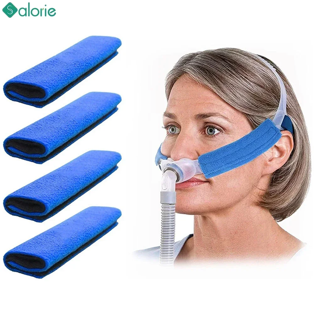 1/2/4/8PCS Cpap Headband Cover Mask Cover Face Suede Face Pad Sleep Mask Cushion Soft Mask Accessories for Face Pressure Relief