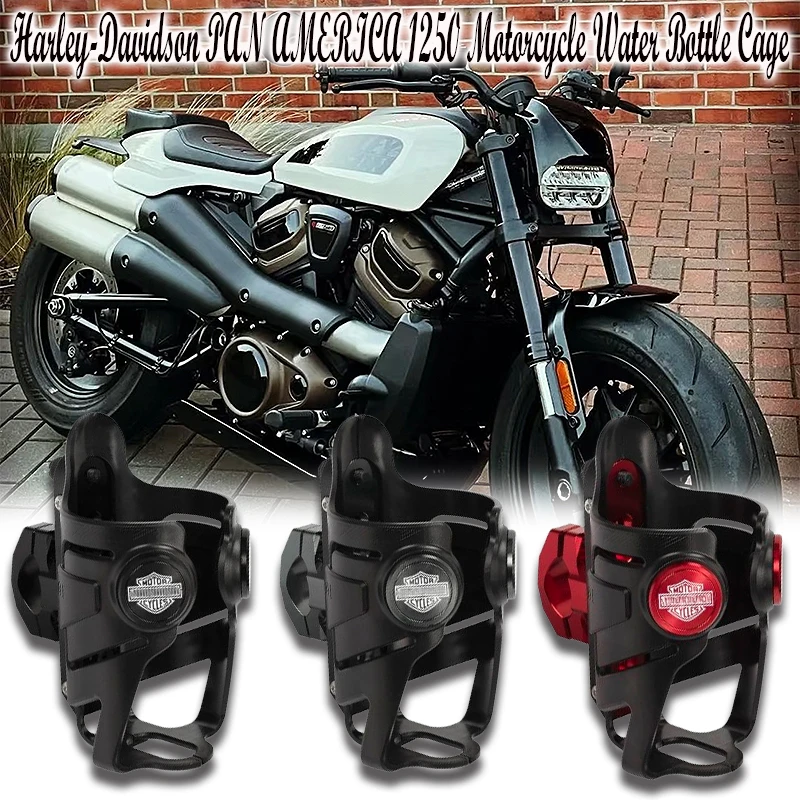 

For Harley-Davidson PAN AMERICA 1250 S PA1250 Sportster S 1250 RH1250 S 2021 2022 Motorcycle Water Bottle Cage Drink Cup Holder