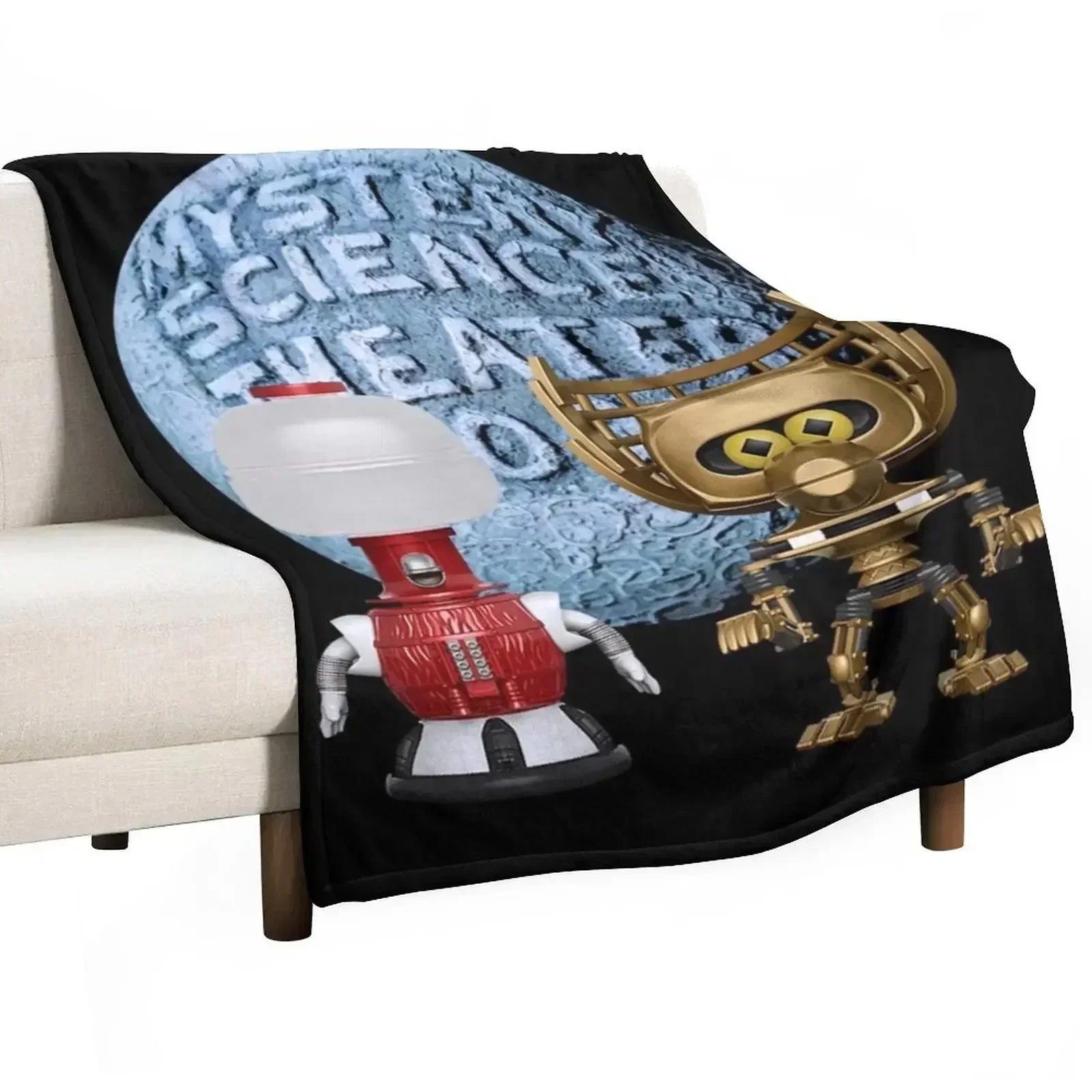 

Mst3k Mystery Science Theater 3000 Throw Blanket Flannels for sofa Moving sofa bed Blankets