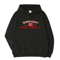 Support 81 Hells Angels Hoodies Unisex Hoodie N04 sweatshirt  hoodies  harajuku tracksuit men streetwear men