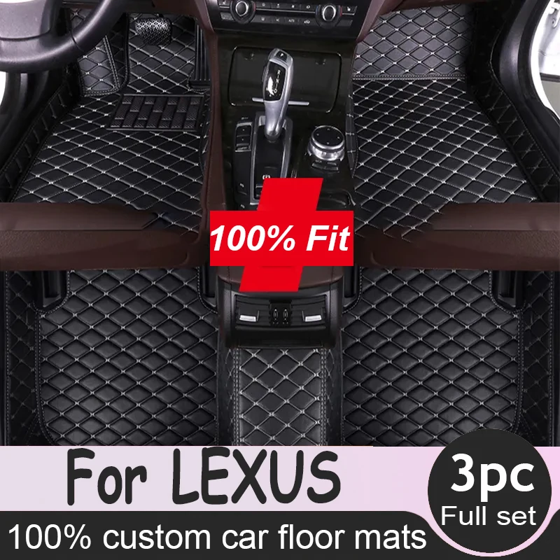 

Car Floor Mat for LEXUS LX LX570 LX570 5seat LX NX200 RX RX450H RX200T RX300 RX350L RC RC F LC UX250H UX SC430 Car Accessories