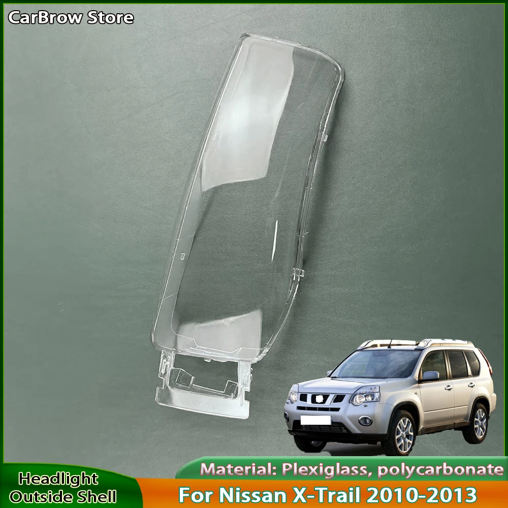 

For Nissan X-Trail 2011 2012 2013 Transparent Light Cover Trim for Car Roof Rack Accessory Dome Light Shell