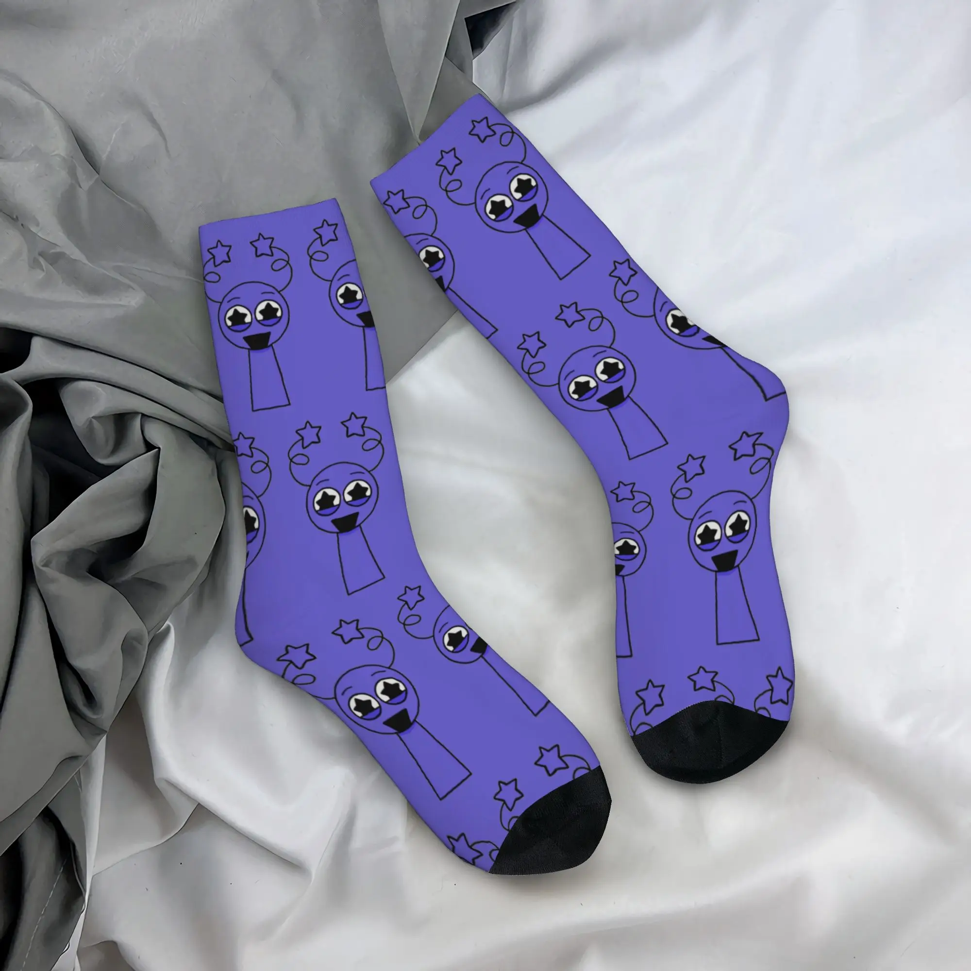 Sprunkis Socks for Women Men Accessories Spring Autumn Winter Funny Game Super Soft Middle Tube Socks Breathable