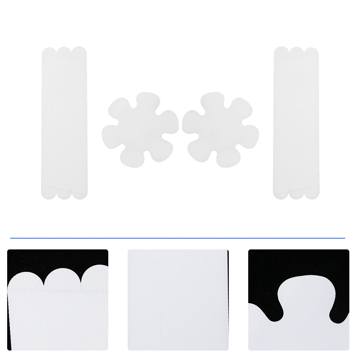

30pcs Anti-Slipping Sticker Non-Slip Strips For Bathroom Kitchen Pool Bathtub Anti-Skid Stickers Pad