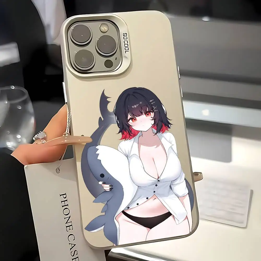 Zenless Zone Zero Ellen Joe Phone Case For IPhone 16 15 14 13 12 11 Pro Max Plus Color Shockproof Back Silver Cover