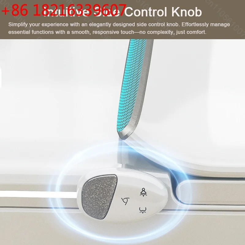 YAO YAO Smart Toilet Intelligent Bidet Air Dryer Heated Seat Auto Open Close Night Light Intelligent Toilet Smart Bidet Elongate