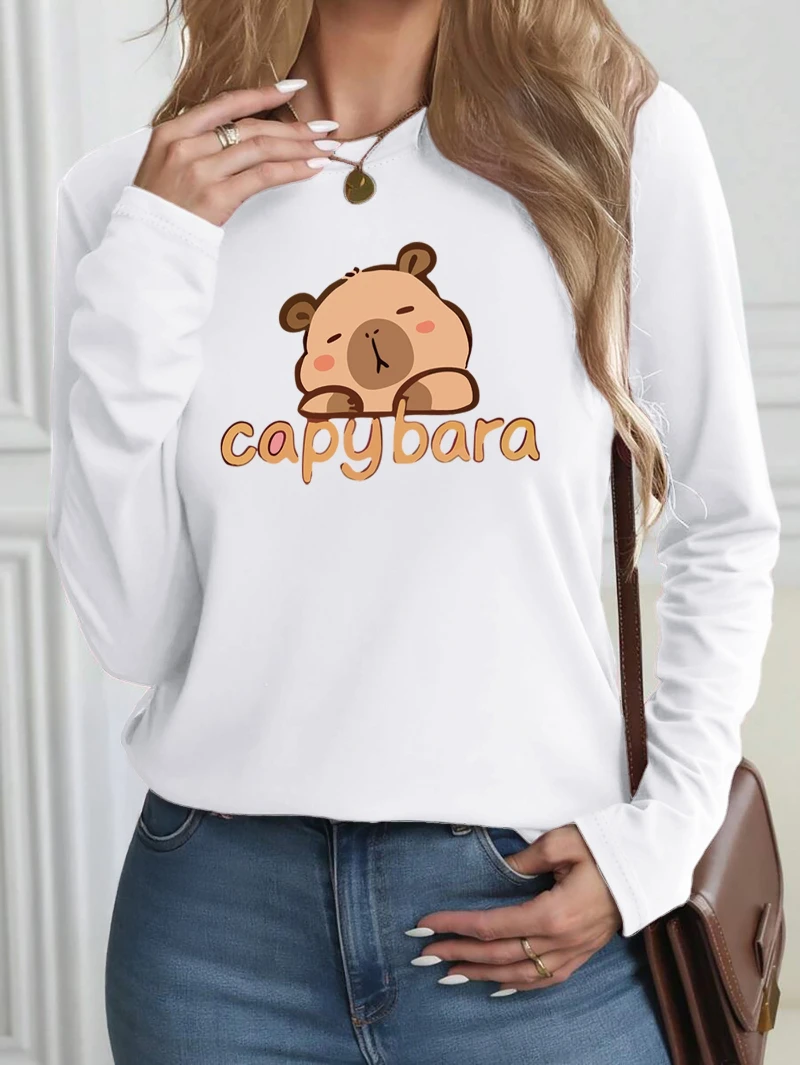 

American Street Style Sanrio Kuromi Cute Letter Print 2025 Design Hooded Fleece Sweatshirt Women's Loose Fashion Fall/Winter