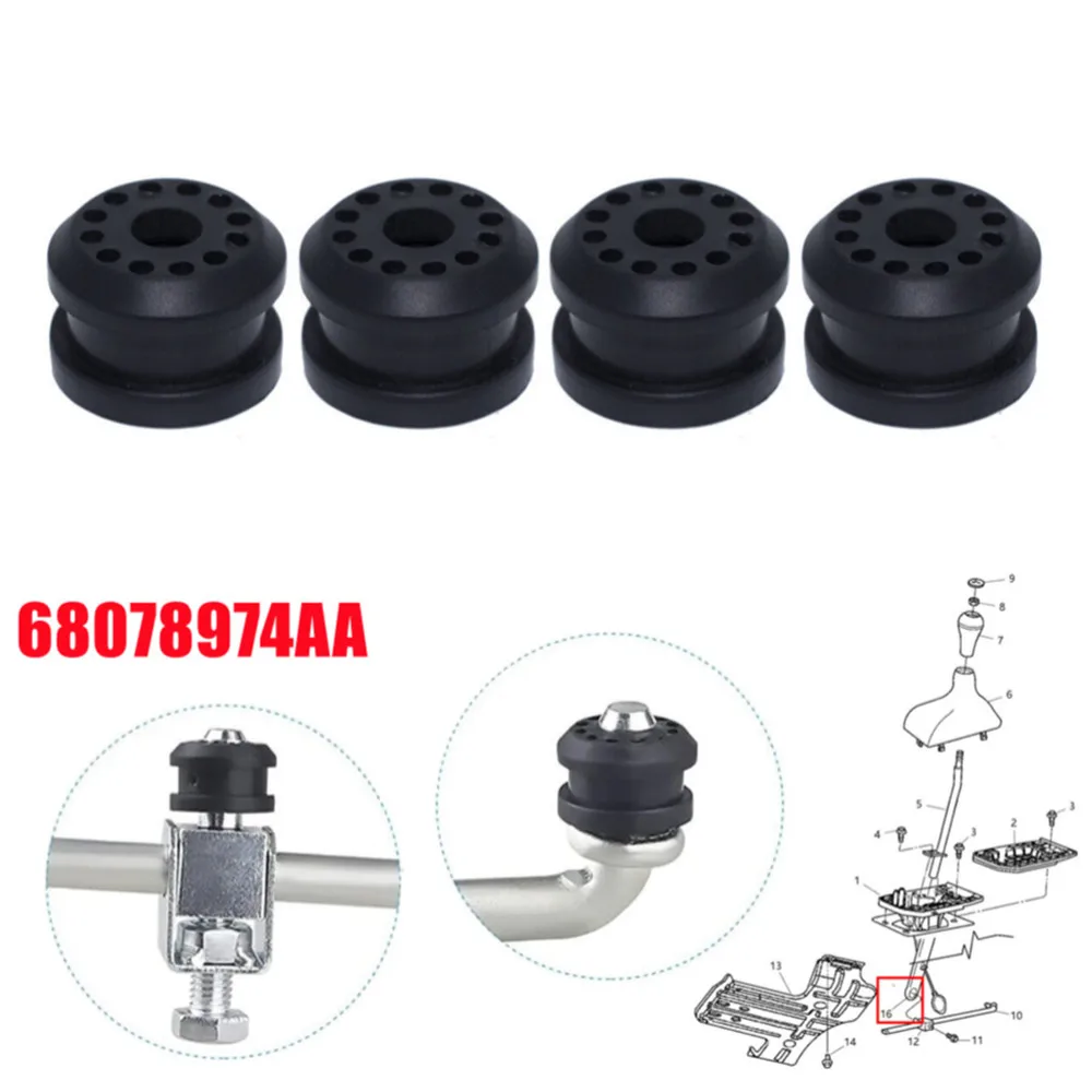 

68078974AA 68078975AA для Dodge Ram 1500 2500 3500 резиновая автомобильная раздаточная коробка, втулка переключения передач, комплект втулок, 2 шт./4 шт.