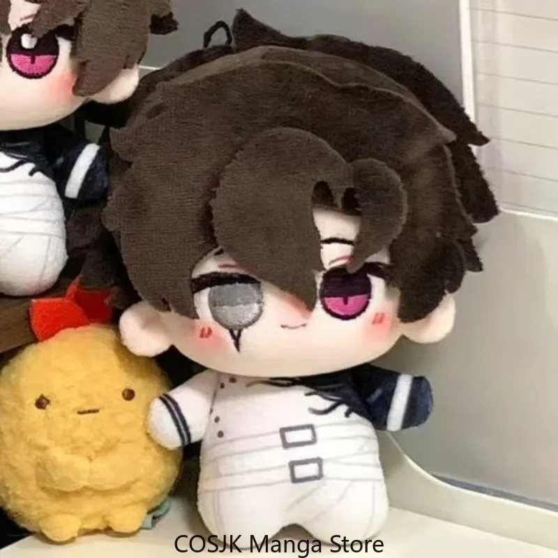 10cm Identity V Dentist Cartoon Figure Cotton Backpack Charm Keychain Plush Cute Stuffed doll Body Perfect Cosplay Gift