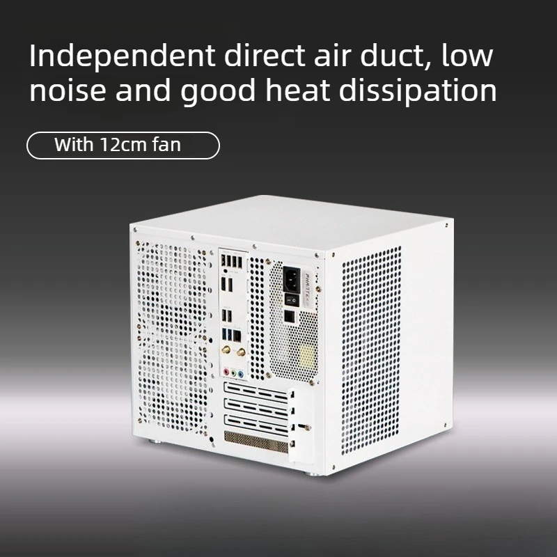 8-Bay NAS Tower Case with Backplane,MATX,ATX Power Supply,Optimized for Synology UNRAID ,Full-Height PCIe Expansion