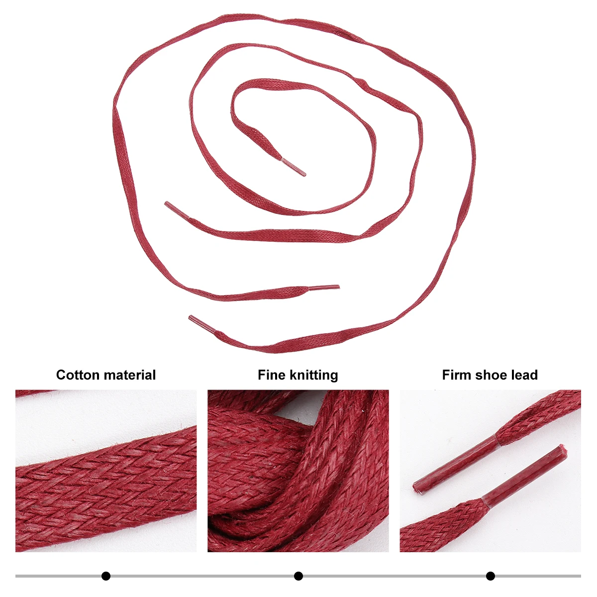 

Flat Waxed Shoelaces Cotton Sneakers Shoe Ties for Men Women Running Casual Sports Shoes Colorful Eco-Friendly Durable