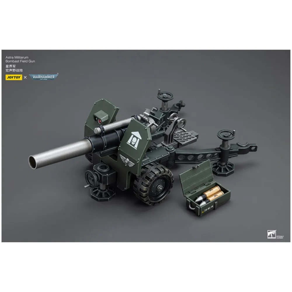 JOYTOY Warhammer 40K Astra Militarum Ordnance Team مع Bombast Field Gun عمل أرقام دمية الديكور هدية مجموعة #2