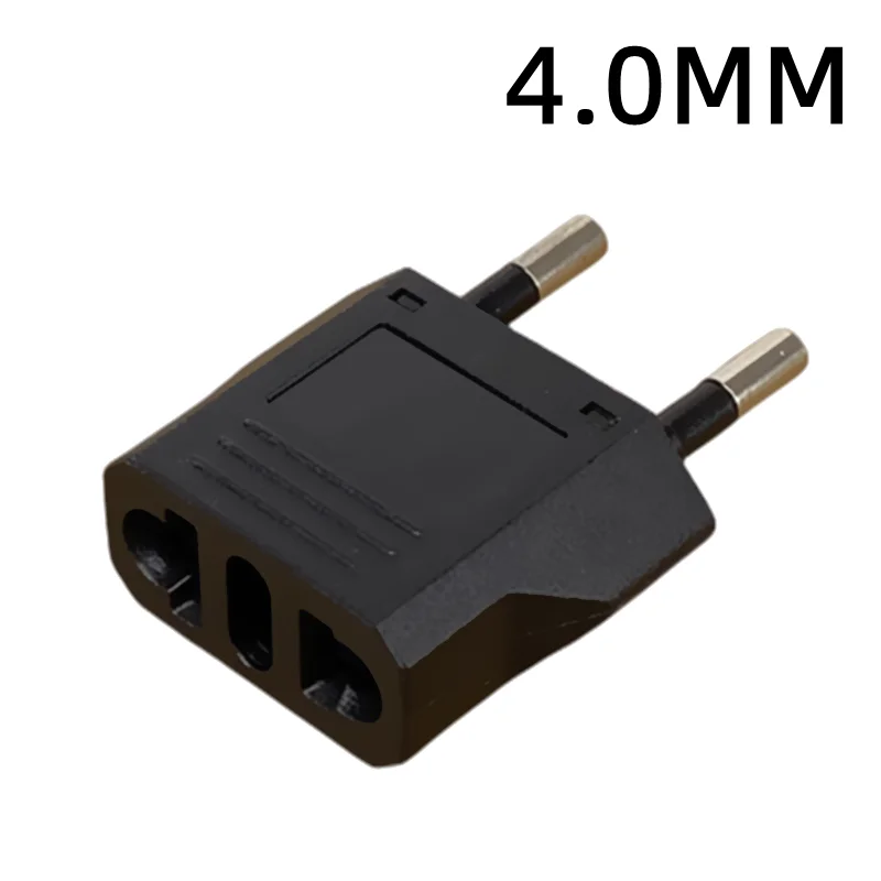 4.0/4.8mm EU Plug Adapter EU US Israel To Euro KR BR Brazil Plug Converter American Travel Power Adapter Plug Socket