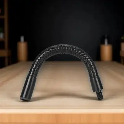 خرطوم تمديد دعامة الميكروفون، رقبة معقوفة مرنة لاستبدال حامل الميكروفون، ملحق تسجيل الاستوديو المتين، حامل الميكروفون #6