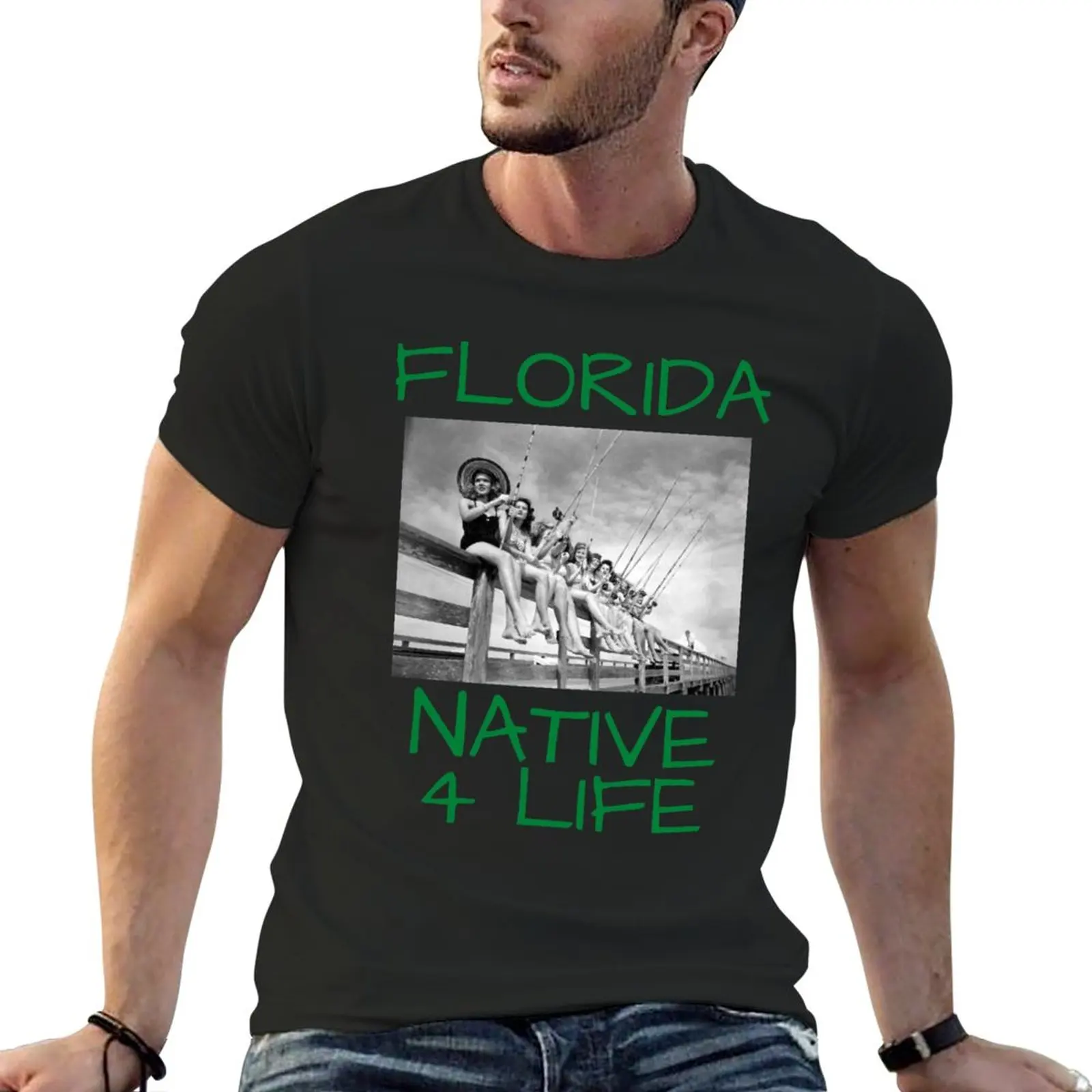 

New Florida native vintage tee shirts and swag T-Shirt custom t shirt Oversized t-shirt Short sleeve mens clothes