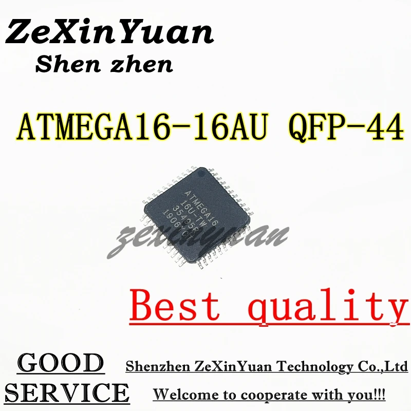 2PCS/5PCS/10PCS/20PCS ATMEGA16-16AU ATMEGA16-16U ATMEGA16 QFP-44 16k flash 8-bit microcontroller