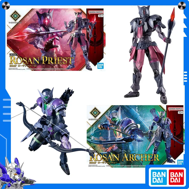 

Original Bandai 30 Minutes Fantasy Injection Kits Rozen Priest/Rozan Archer Figure Anime Action Assembly Model Collect Ornament