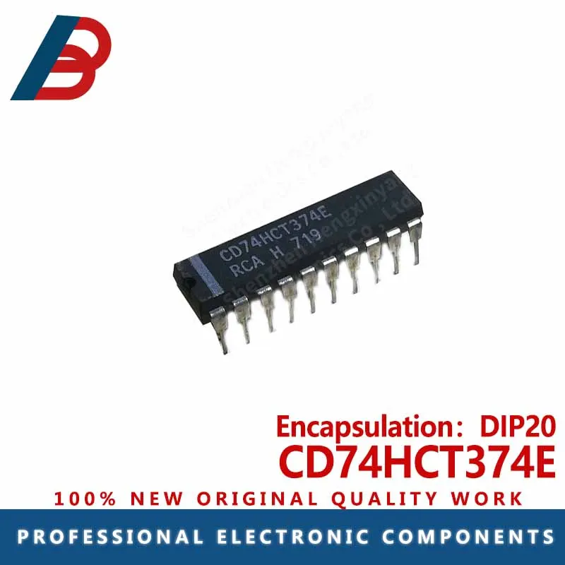 10pcs  CD74HCT374E In-line DIP20 trigger chip